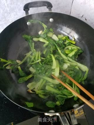 Vegetarian Stir-fried Rapeseed recipe