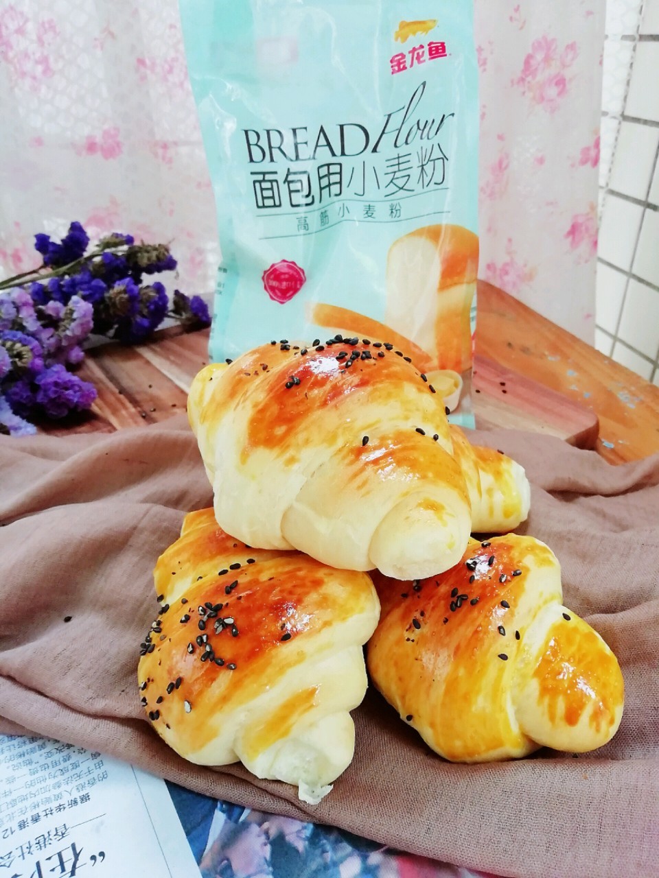 Milk Croissant recipe