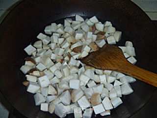 Fried Pork with Pleurotus Eryngii recipe