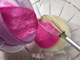 Dragon Fruit Pudding recipe
