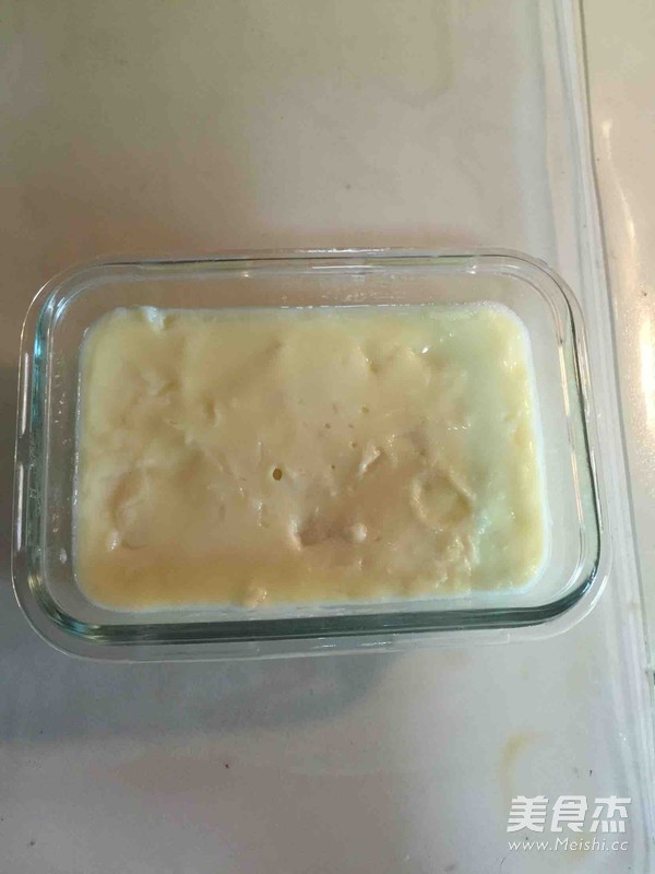 Microwave Steamed Egg Custard recipe