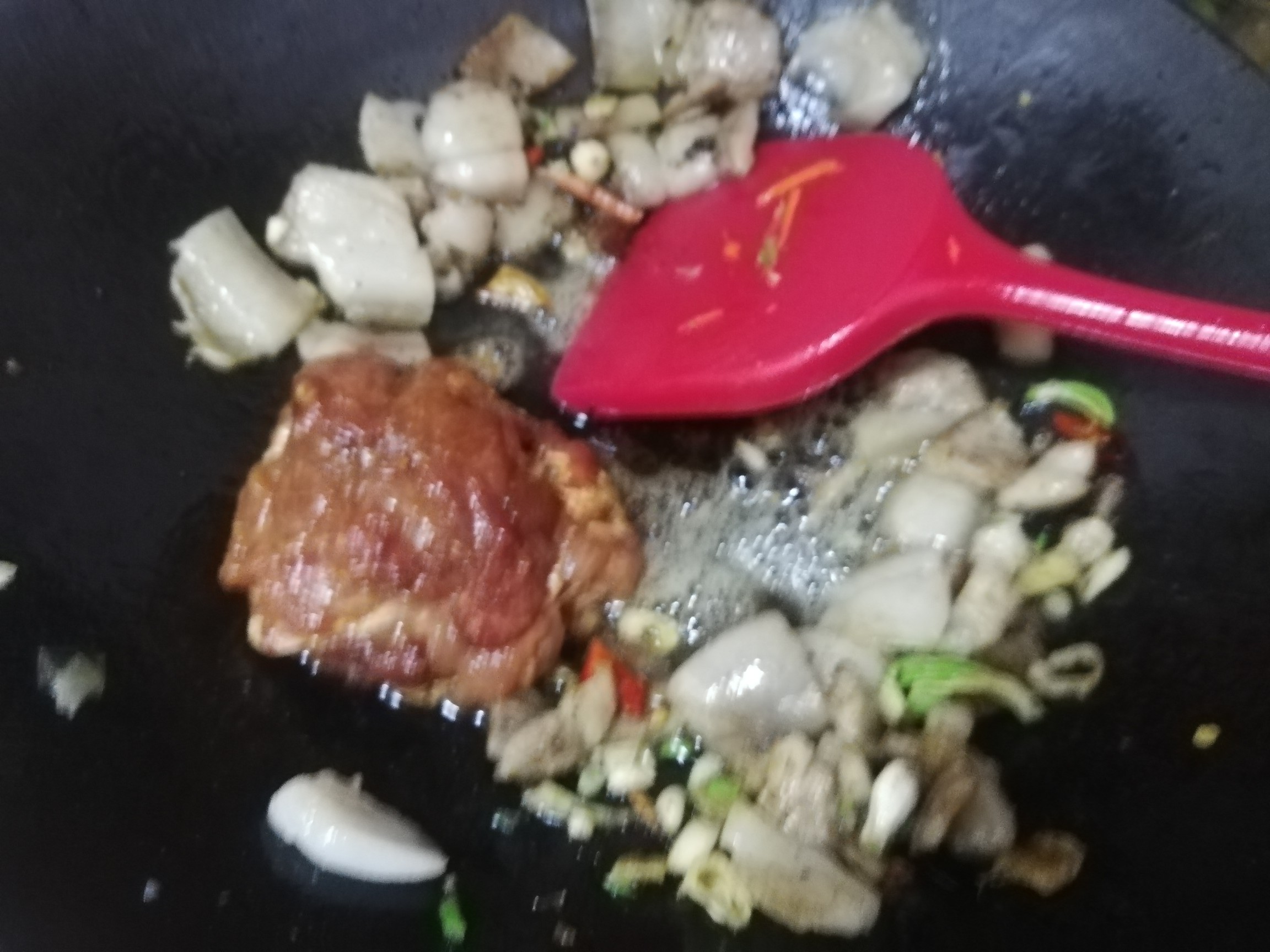 Stir-fried Pork with Green Peppers recipe