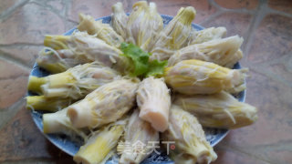 Auspicious Stuffed Spring Bamboo Shoots recipe