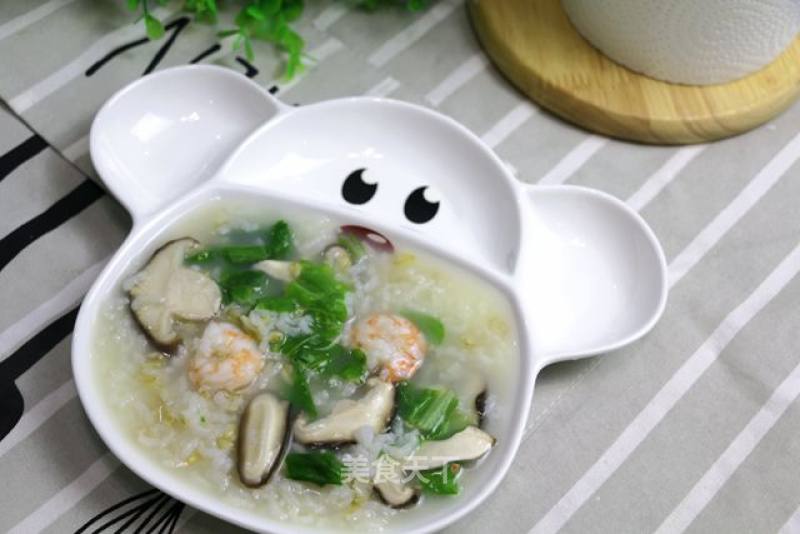 Mushroom and Cabbage Porridge-cold Porridge recipe