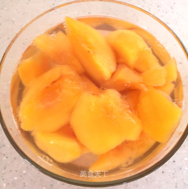 Canned Yellow Peach recipe