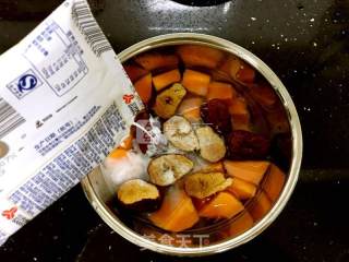 Papaya Stew with Milk recipe