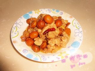 Braised Chicken with Chestnuts recipe