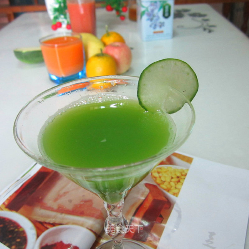 Honey Bitter Gourd Juice recipe
