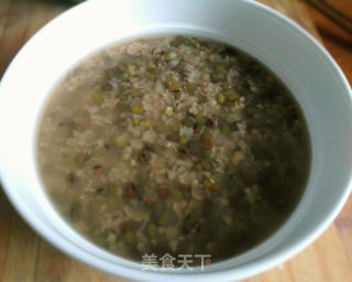 Mung Bean Ganoderma Soup recipe