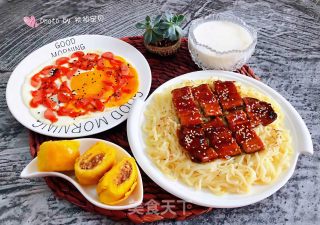 Fresh Noodles with Eel recipe