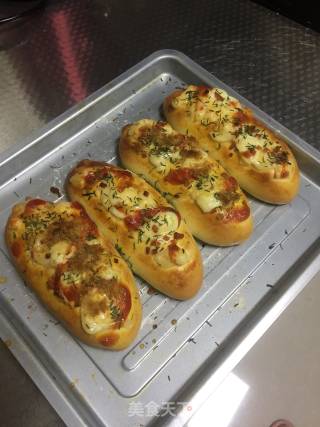 Chive Cheese Ham Bun recipe