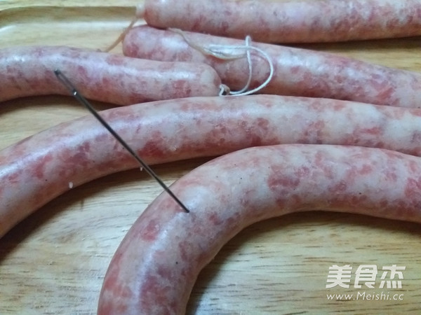 Taiwanese Crispy Sausage recipe