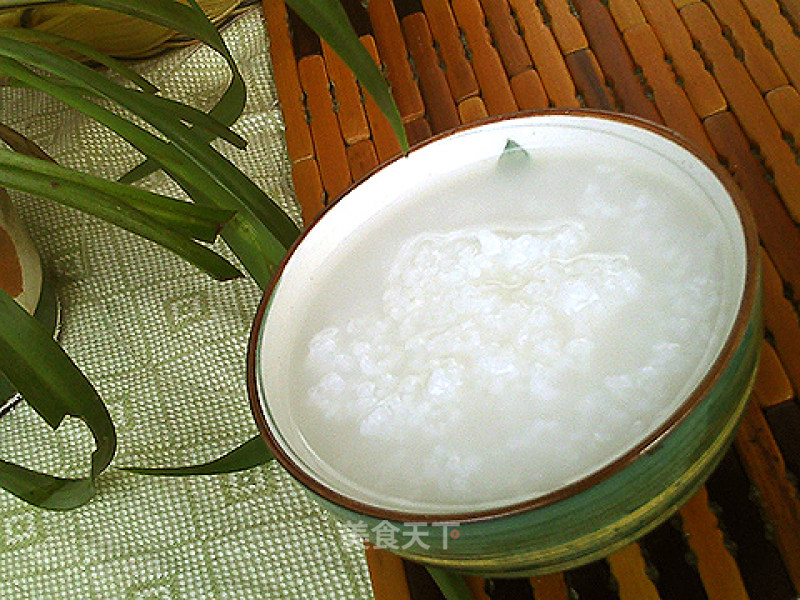 Pinzheng Wuchang Rice Flower Porridge Rice White Porridge recipe