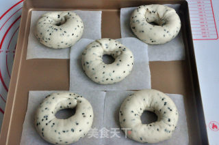#the 4th Baking Contest and is Love to Eat Festival#black Sesame Bagel Sandwich recipe