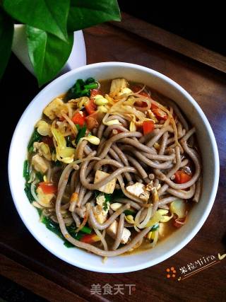 Vegetarian Soba Soba Noodles recipe