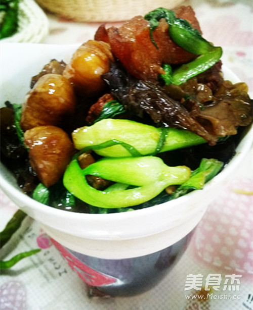 Braised Pork with Chestnut recipe