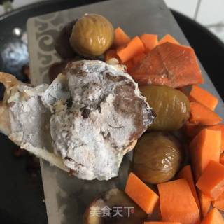 Chestnut Braised Pork Rice recipe