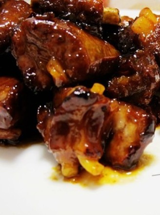 Plum Pork Ribs without Oil