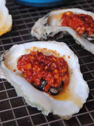 Korean Style Chili Roasted Oysters recipe