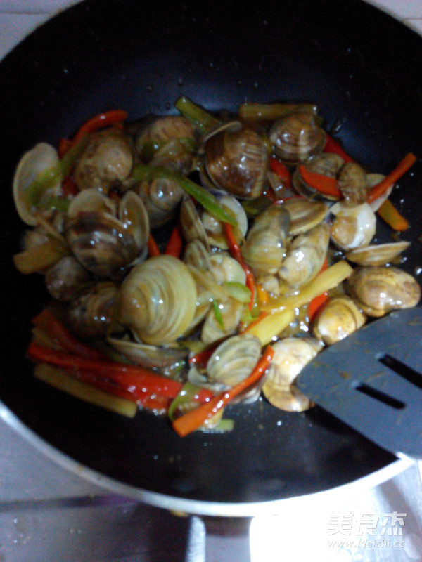 Fried Clams with Green Onion and Ginger recipe