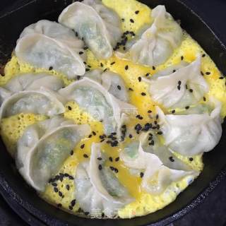 Egg Fried Dumplings recipe