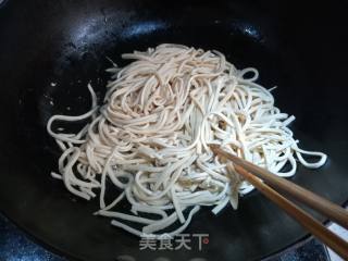 Spicy and Spicy Dried Shreds Made with Chopsticks recipe
