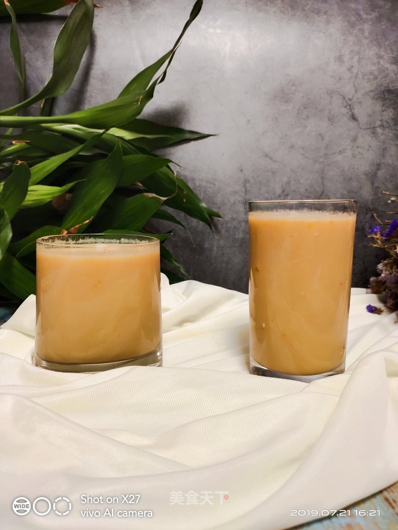 Yogurt Sweet Apricot Juice recipe