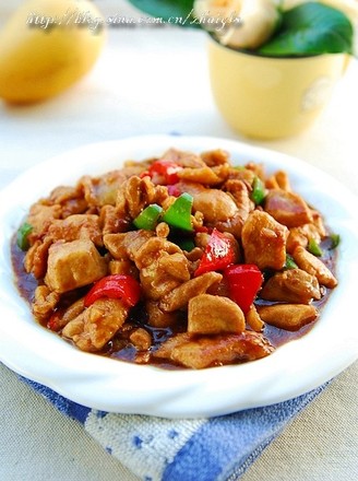 Stir-fried Chicken with Sauce recipe