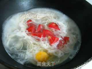 Breakfast Egg Noodles recipe