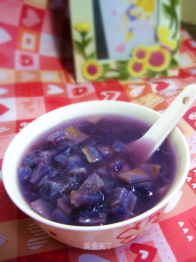 Purple Sweet Potato Sago Syrup recipe