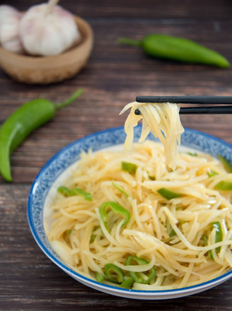 Vinegar Shredded Potatoes recipe