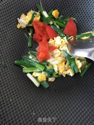 Scrambled Eggs with Spring Onion recipe