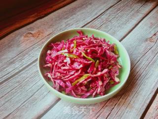 Purple Cabbage Salad recipe