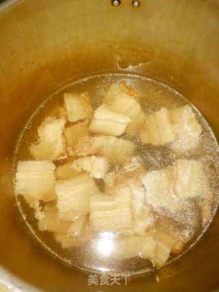 Frozen Tofu and Yuba Pork Belly recipe