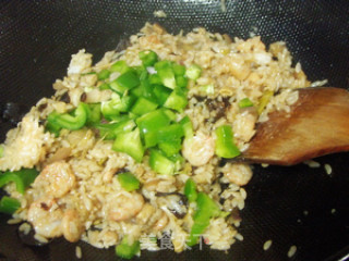 Invincible Shrimp Fried Rice recipe