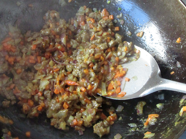 Curry Beef Fried Rice recipe