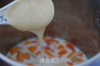 Pumpkin Soup with Milk recipe