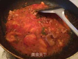 Tomato Sauce Noodles recipe