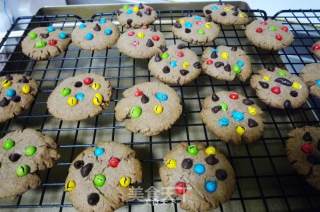 Colorful Chocolate Bean Cookies recipe