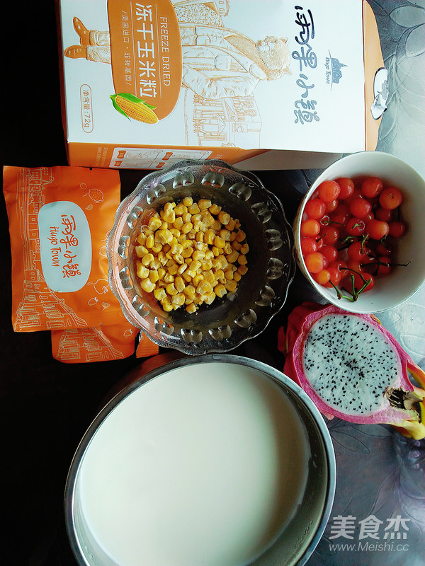 Yogurt Freeze-dried Corn Kernels recipe