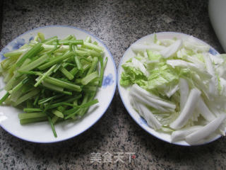 Chinese Cabbage Stir-fried Celery recipe