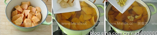 Osmanthus Chestnut and Potato Soup recipe