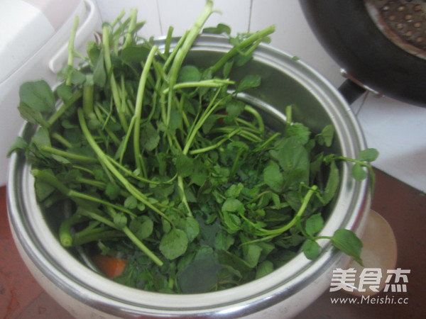 Watercress Pork Bone Soup recipe