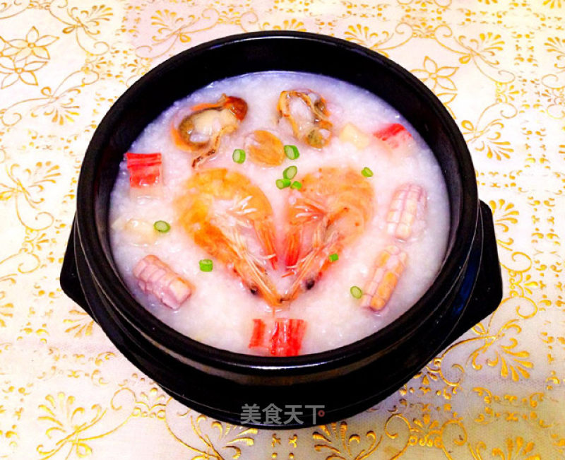 [private Seafood Casserole Porridge]---a Product of Beautiful Porridge is Full of Love