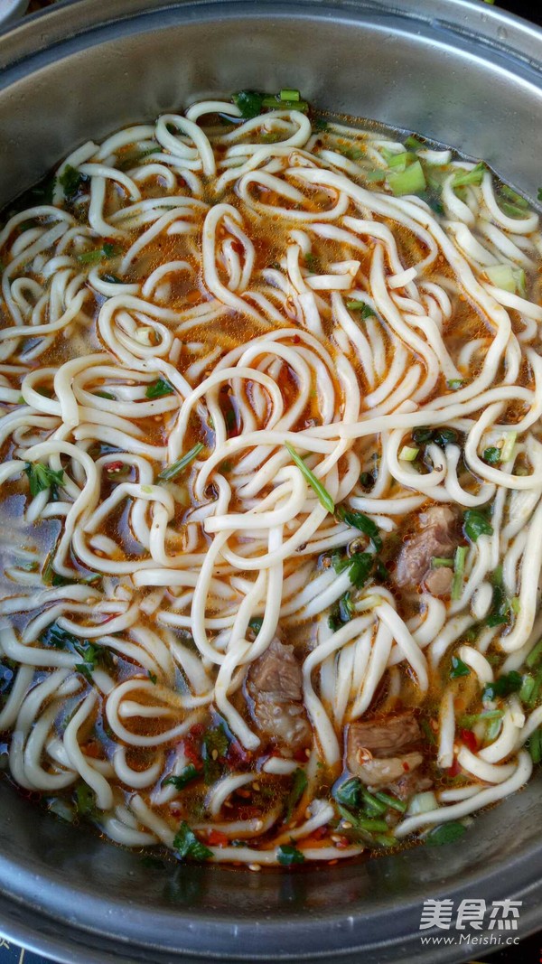 Spicy Beef Noodle recipe