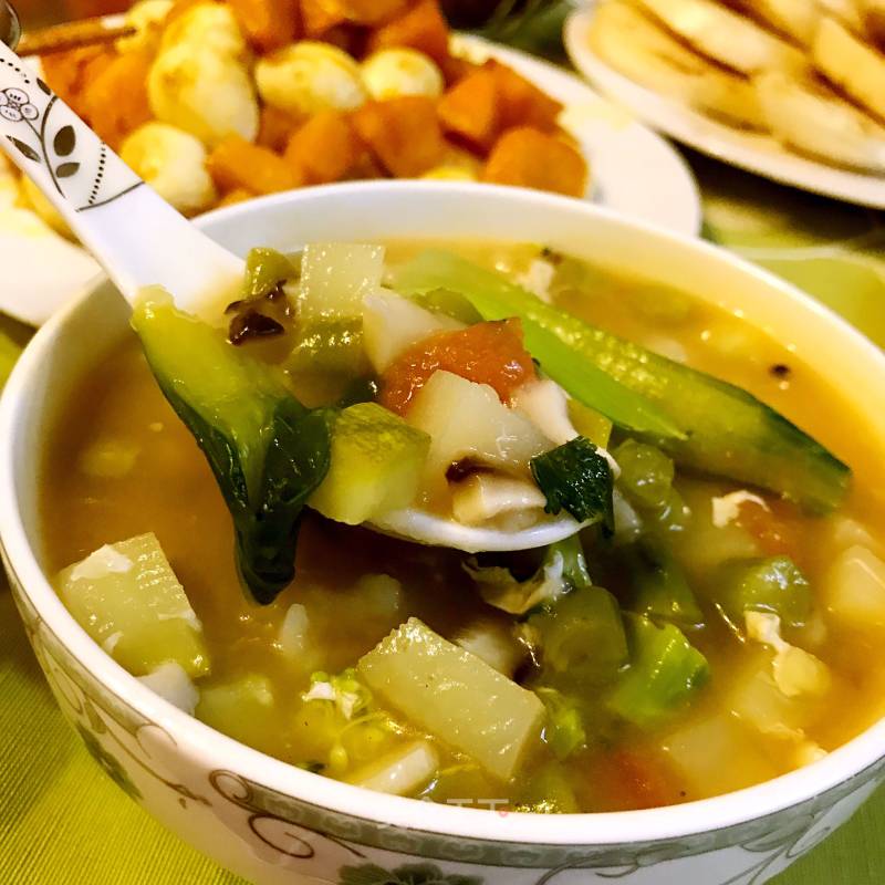 Hibiscus Pimple Soup recipe