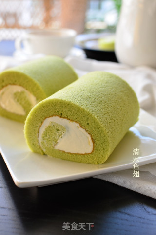 [tianjin] Barley Leaf Cream Cake Roll recipe