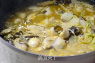 Golden Soup Fish Pot recipe