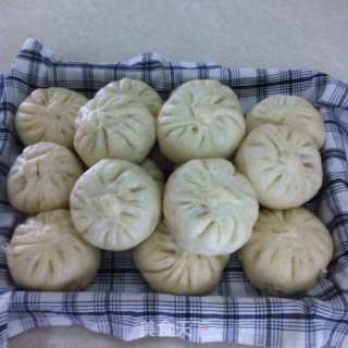 Dried Vegetable Buns recipe