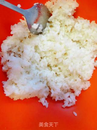 "egg Food" Reunion Round Egg Rice Ball recipe